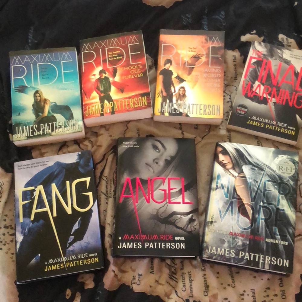 Maximum Ride series by James Patterson